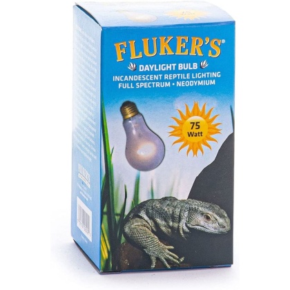 Flukers Neodymium Incandescent Full Spectrum Daylight Bulbs for Reptiles