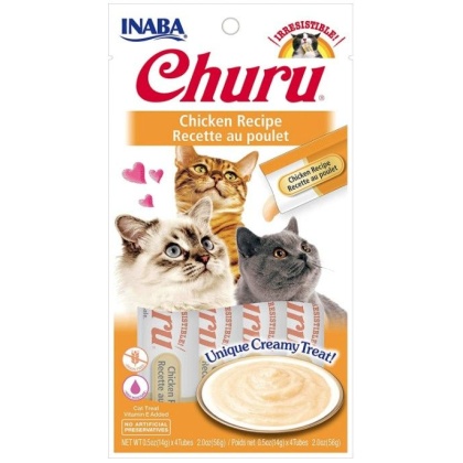 Inaba Churu Chicken Recipe Creamy Cat Treat