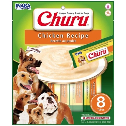 Inaba Churu Chicken Recipe Creamy Dog Treat