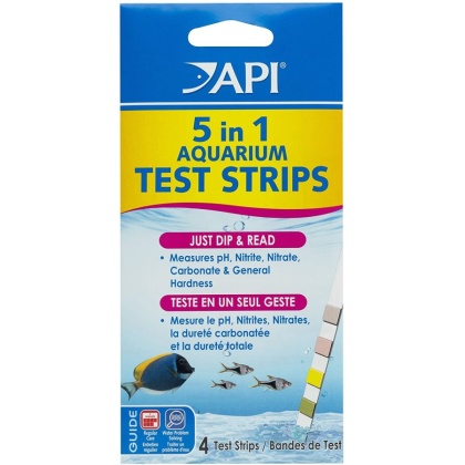 API 5 in 1 Aquarium Test Strips
