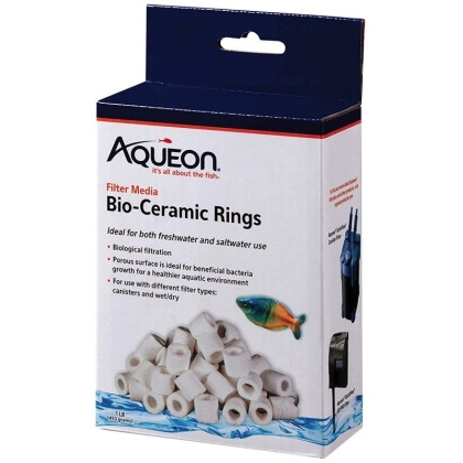 Aqueon QuietFlow Bio Cermaic Rings Filter Media