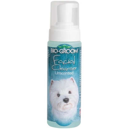 Bio Groom Facial Foam Tearless Cleanser for Dogs