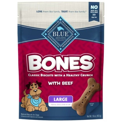 Blue Buffalo Classic Bone Biscuits with Beef Large