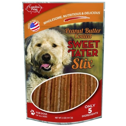 Carolina Prime Sweet Tater & Peanut Butter Stix Dog Treats