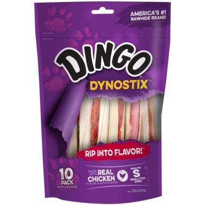 Dingo Dynostix Meat & Rawhide Chew