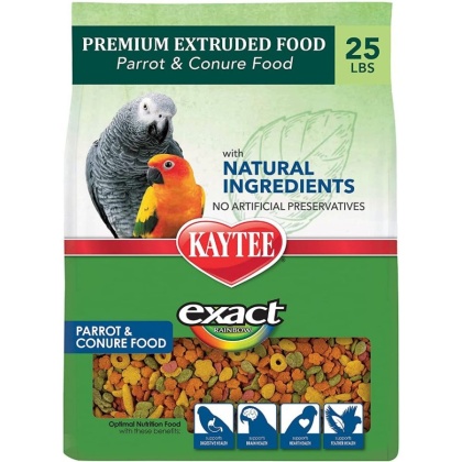 Kaytee Exact Natural Parrot & Conure Food