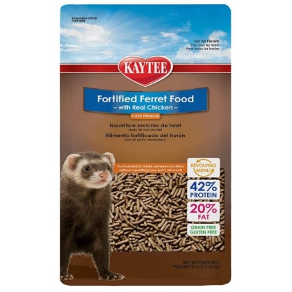 Kaytee Fortified Ferret Diet with Real Chicken