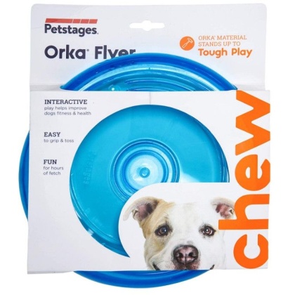 Petstages Orka Flyer Chew Toy for Dogs