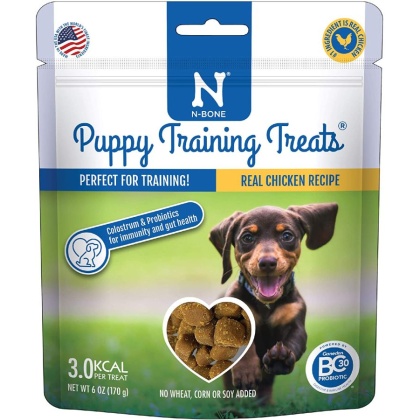 N-Bone Puppy Training Treats Real Chicken Recipe