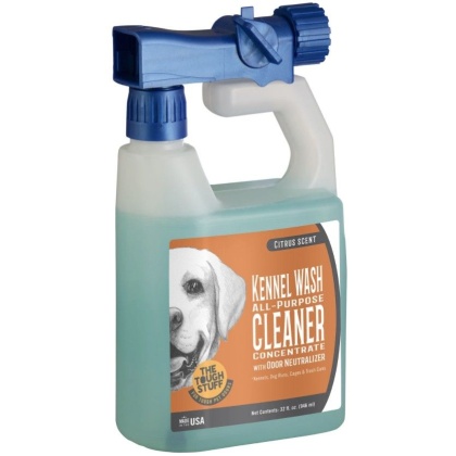 Nilodor Tough Stuff Concentrated Kennel Wash All Purpose Cleaner Citrus Scent