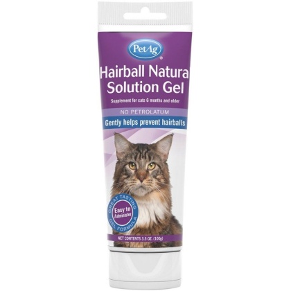 Pet Ag Hairball Natural Solution Gel for Cats