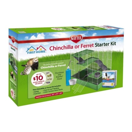 Kaytee My First Home Chinchilla or Ferret Starter Kit
