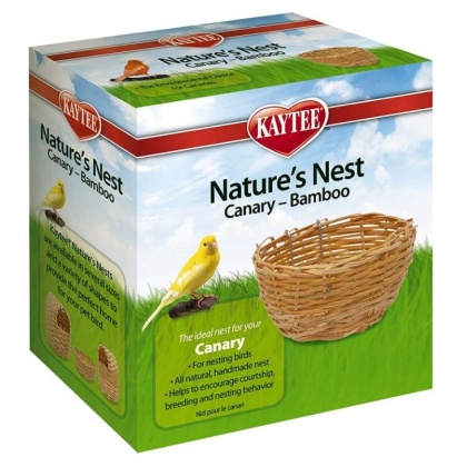 Kaytee Nature\'s Nest Bamboo Nest - Canary