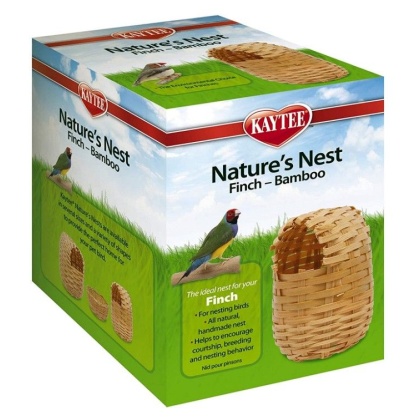 Kaytee Nature\'s Nest Bamboo Nest - Finch