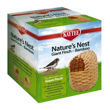 Kaytee Nature's Nest Bamboo Nest - Finch