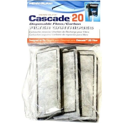 Cascade 20 Power Filter Replacement Carbon Filter Cartridges