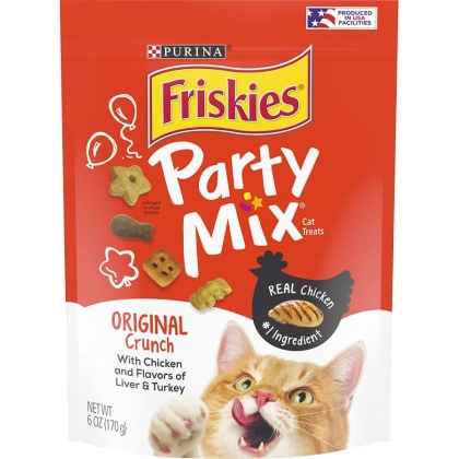Friskies Party Mix Crunch Treats Original