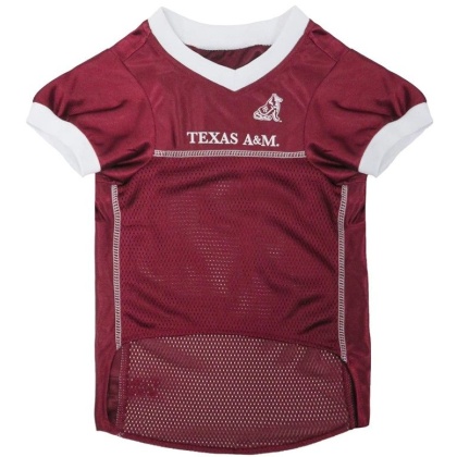 Pets First Texas A & M Mesh Jersey for Dogs