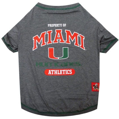 Pets First U of Miami Tee Shirt for Dogs and Cats