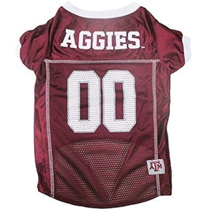 Pets First Texas A & M Mesh Jersey for Dogs