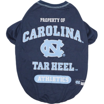 Pets First U of North Carolina Tee Shirt for Dogs and Cats