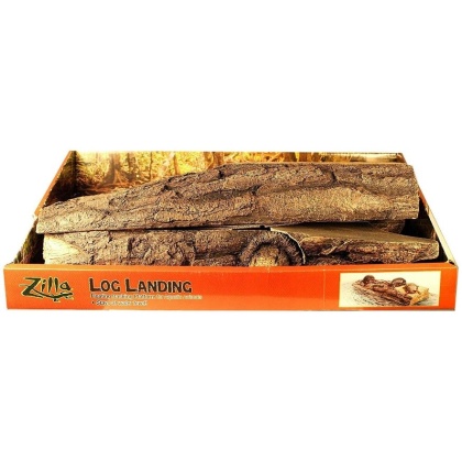 Zilla Freestanding Floating Basking Platform - Log Landing