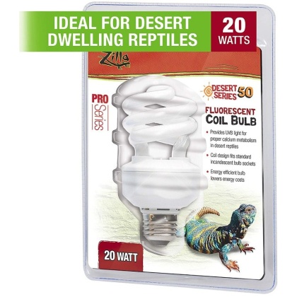 Zilla Desert UVB Coil Bulb