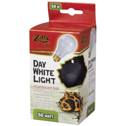 Zilla Incandescent Day White Light Bulb for Reptiles