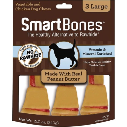 SmartBones Peanut Butter Dog Chews