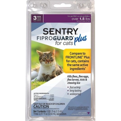 Sentry Fiproguard Plus for Cats & Kittens