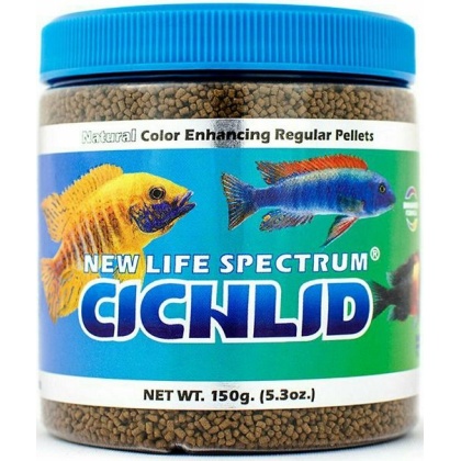 New Life Spectrum Cichlid Food Regular Sinking Pellets