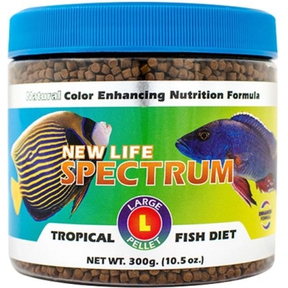 New Life Spectrum Tropical Fish Food Large Sinking Pellets