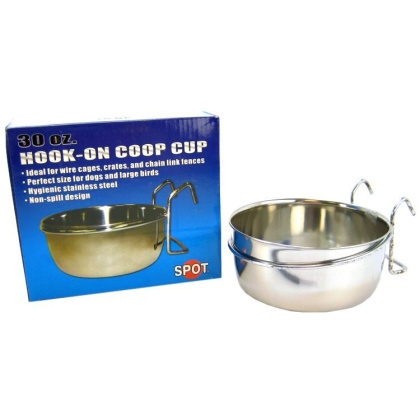 Spot Stainless Steel Hook-On Coop Cup