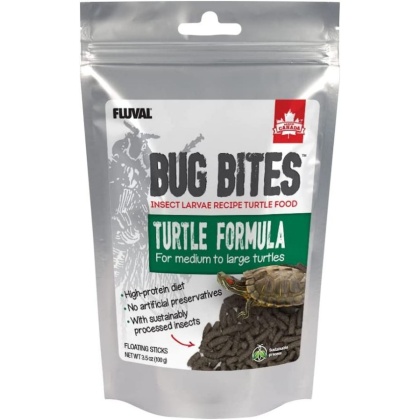 Fluval Bug Bites Turtle Formula Floating Sticks