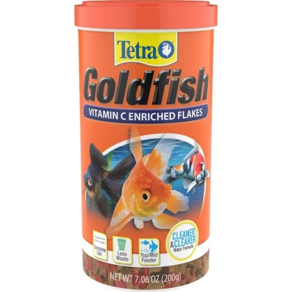 Tetra Goldfish Vitamin C Enriched Flakes