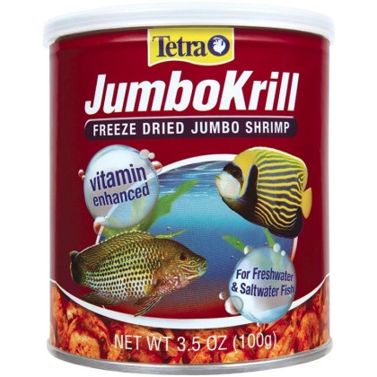 Tetra Jumbo Krill Freeze Dried Jumbo Shrimp