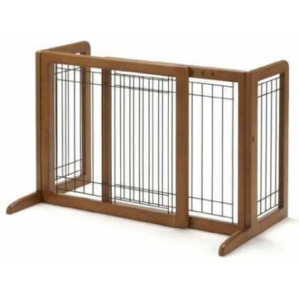 Small Bay Isle Freestanding Pet Gate